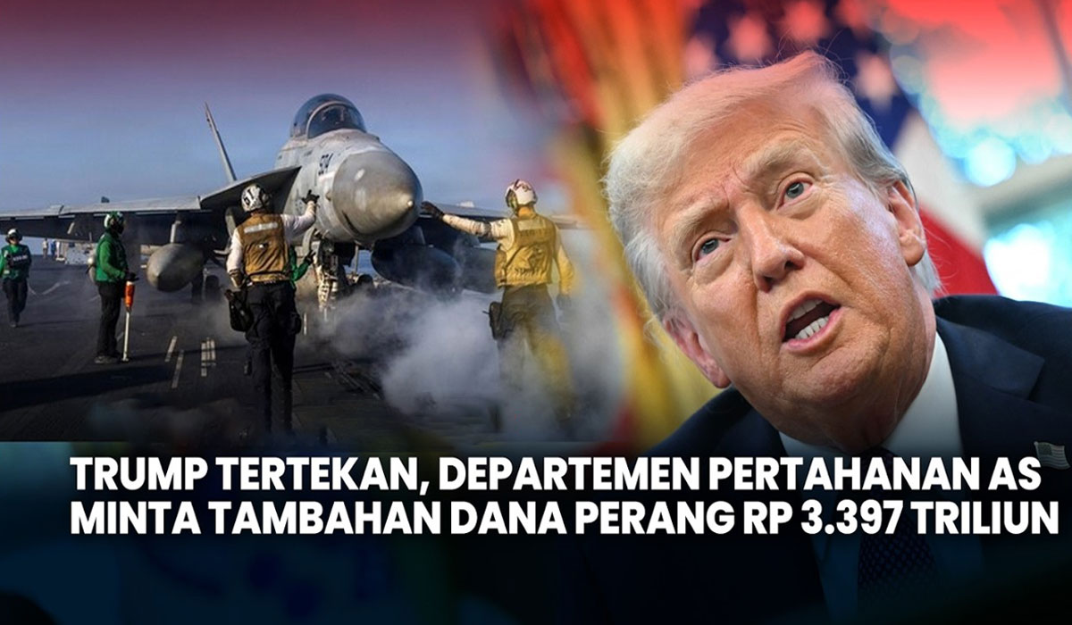 DARURAT PERANG! Kas Negara Terkuras, Trump Tuntut Tambahan Rp 25.470 T